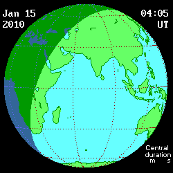 Peta GMC 15 Januari 2010